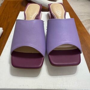 Cecelia New York Purple Women's Slide Sandals